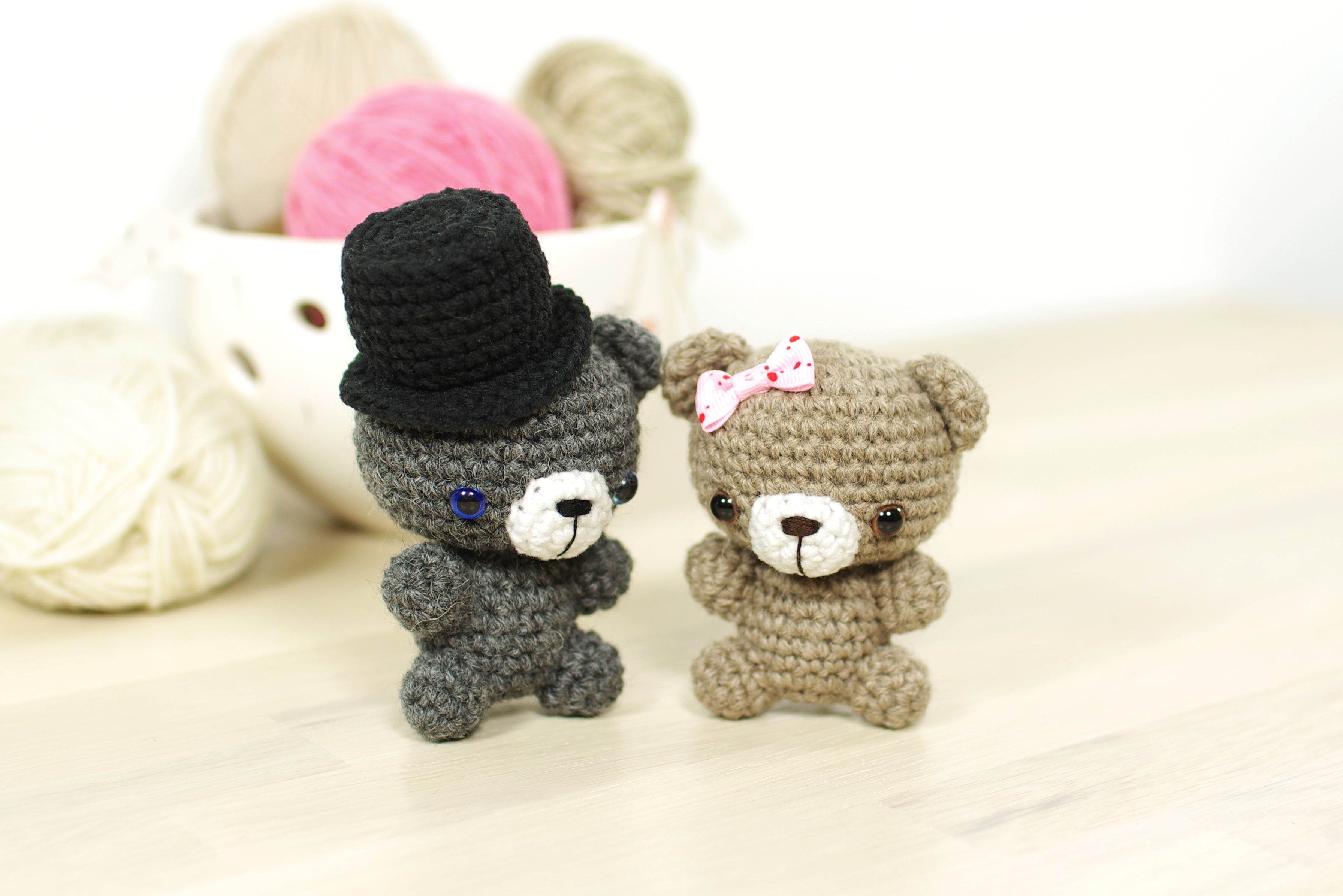 Crochet plush bear free pattern