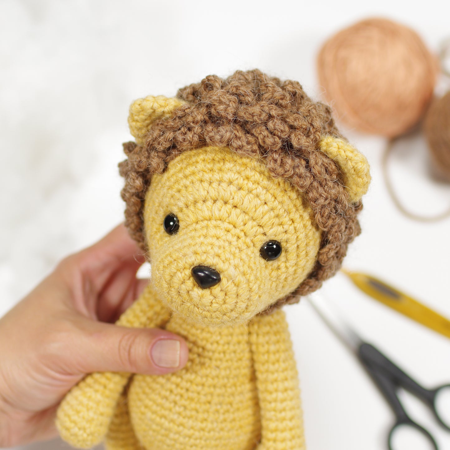 Crochet Pattern - Frederick and Benjamin the Lions
