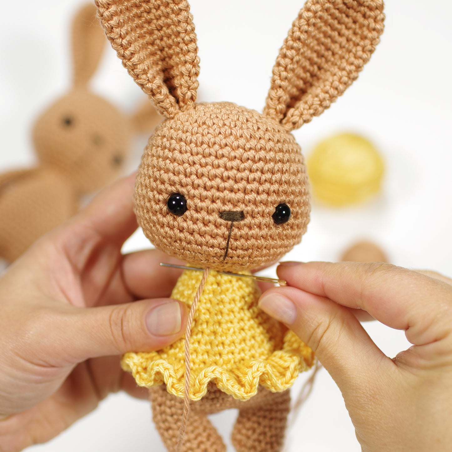 Crochet pattern - Little Ballerina Bunny