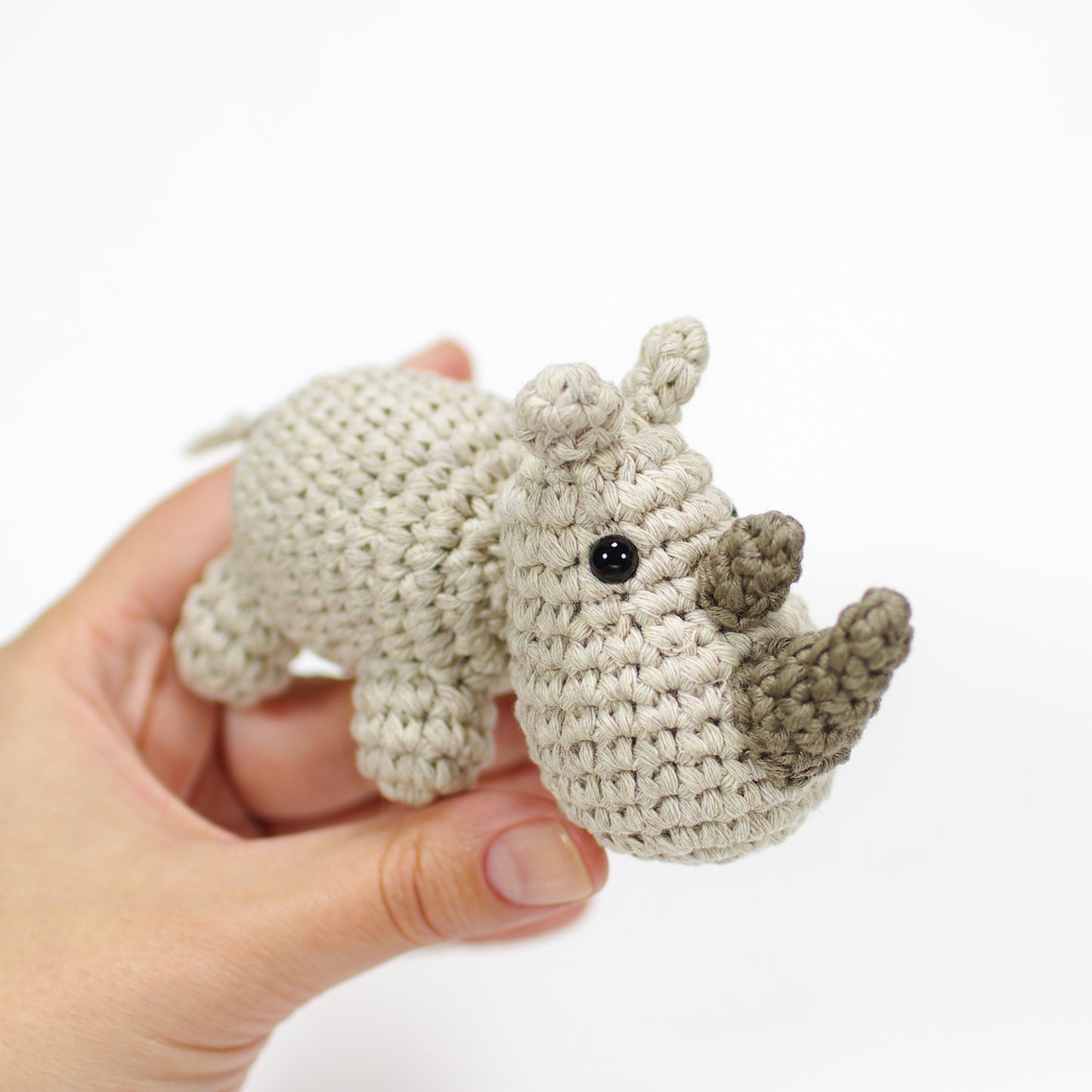 Crochet Pattern - Small Rhino