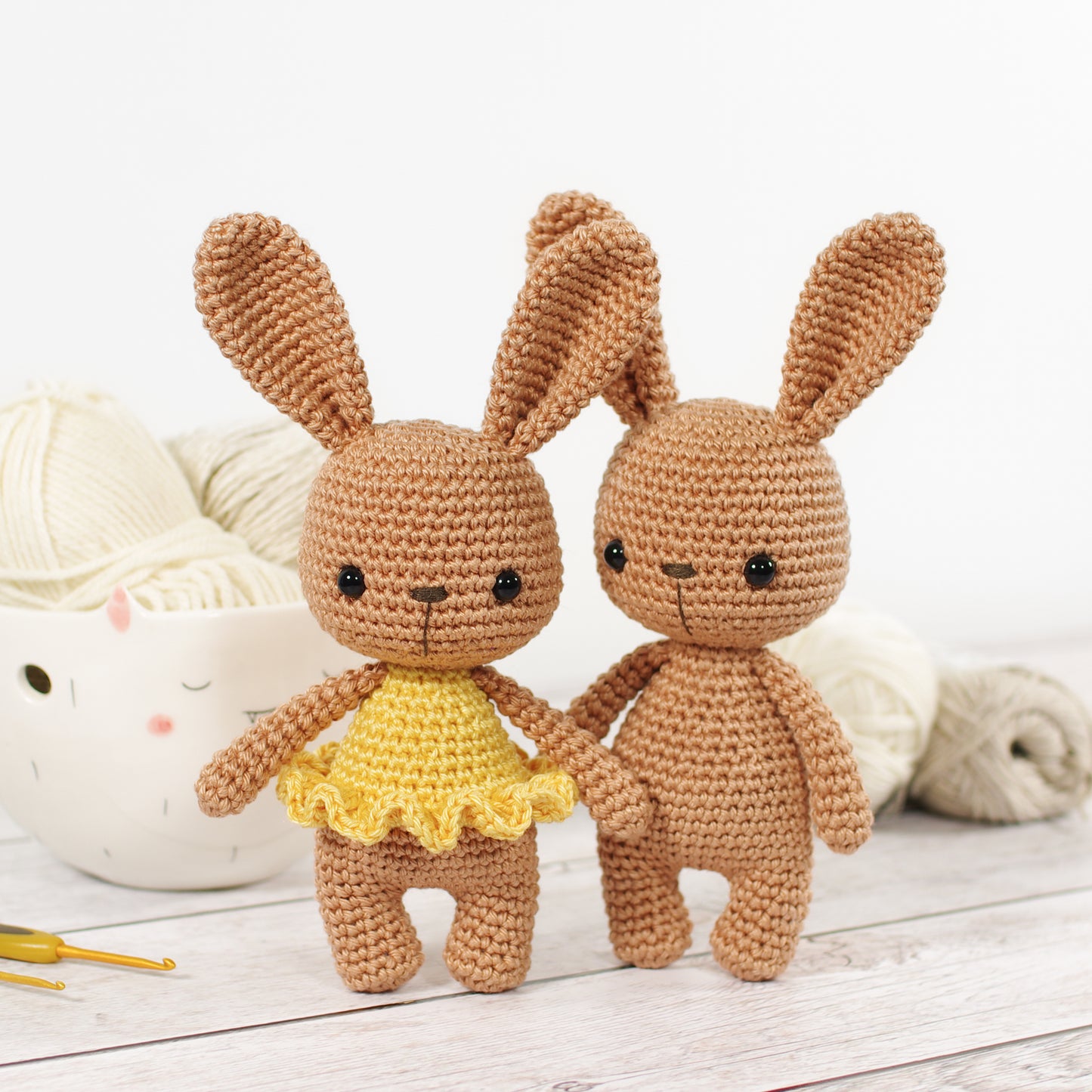 Crochet pattern - Little Ballerina Bunny