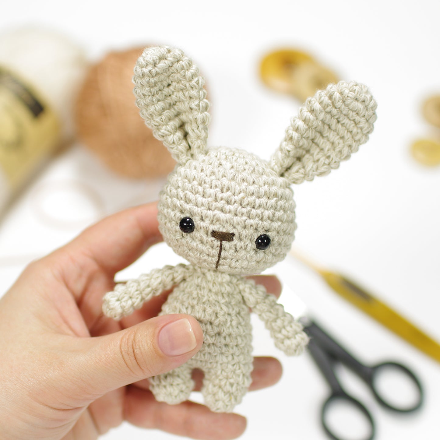 Crochet Pattern - Eleanor the Tiny Bunny
