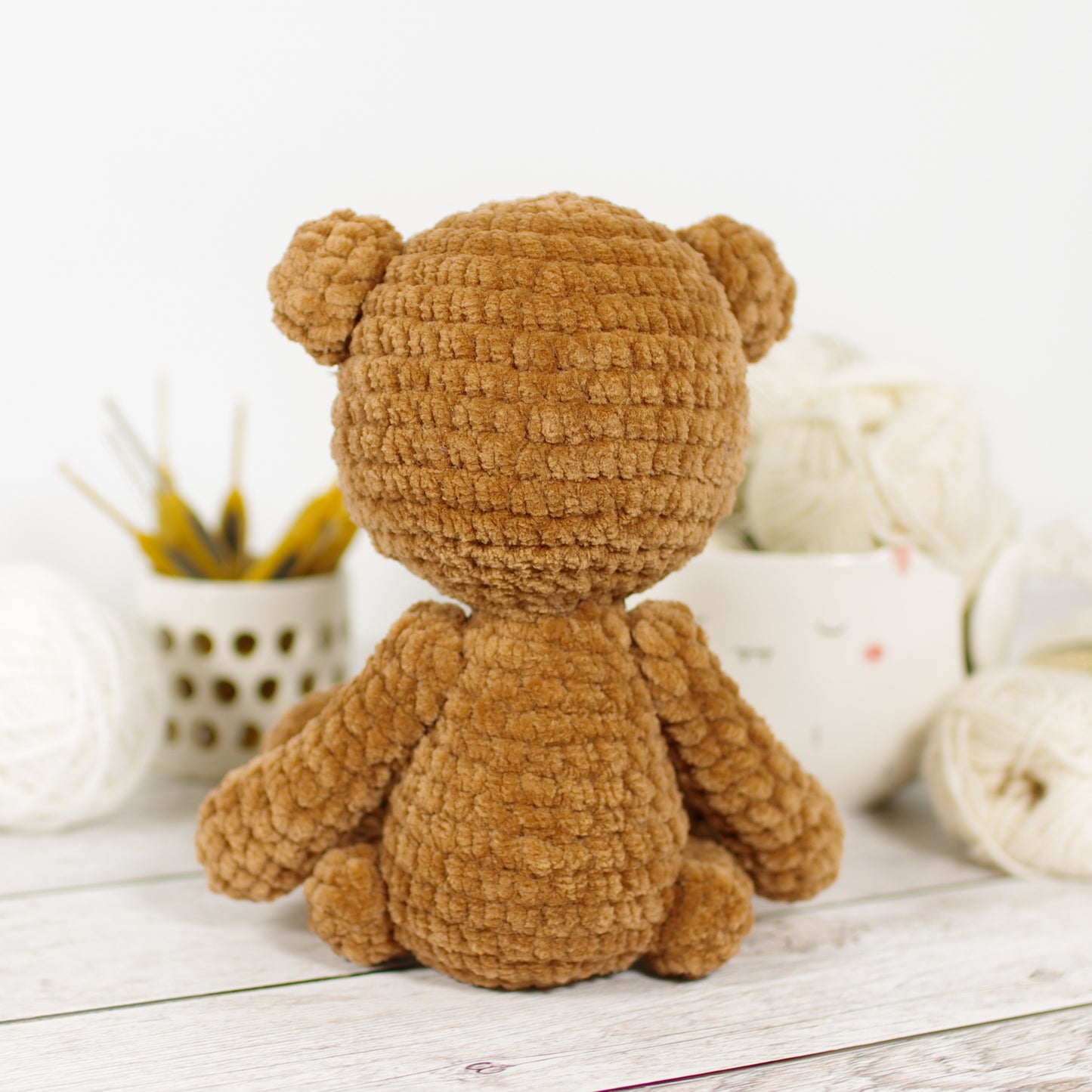 Crochet Pattern - Plush Teddy Bear