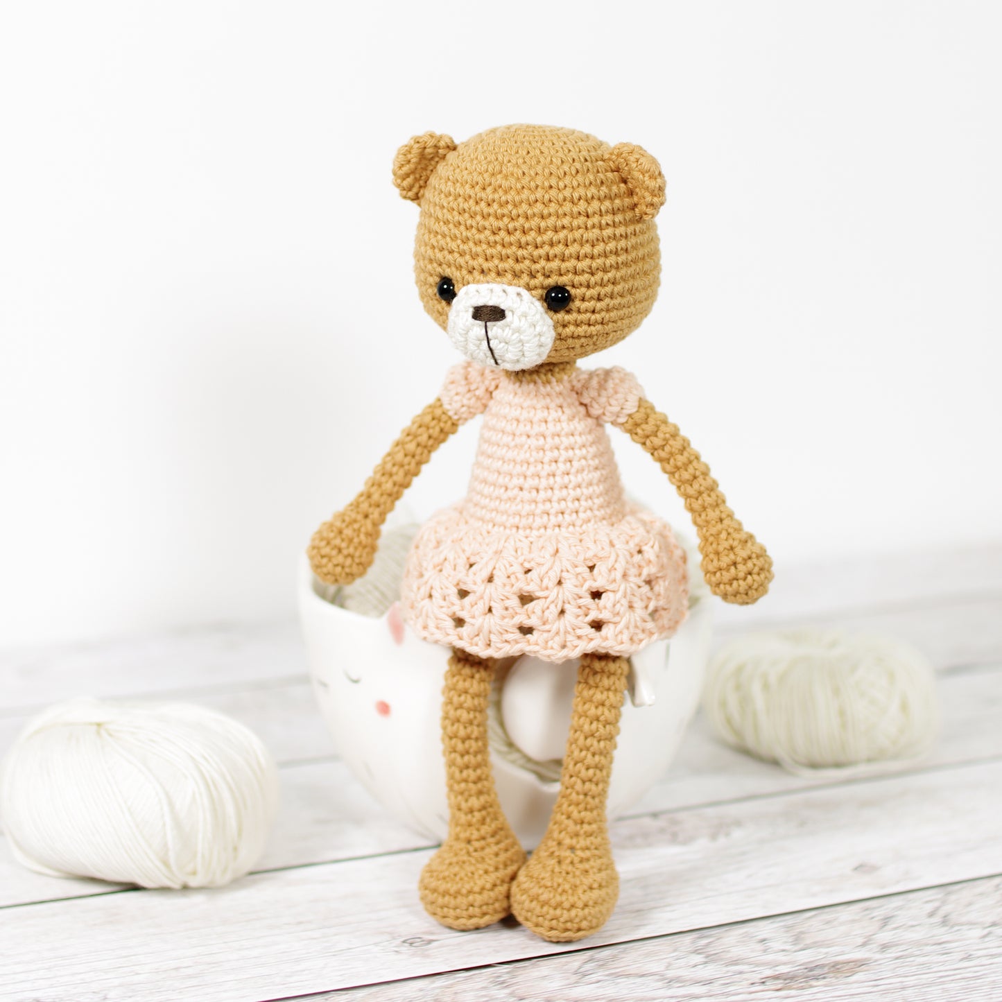 Crochet Pattern - Poppy the Teddy Bear