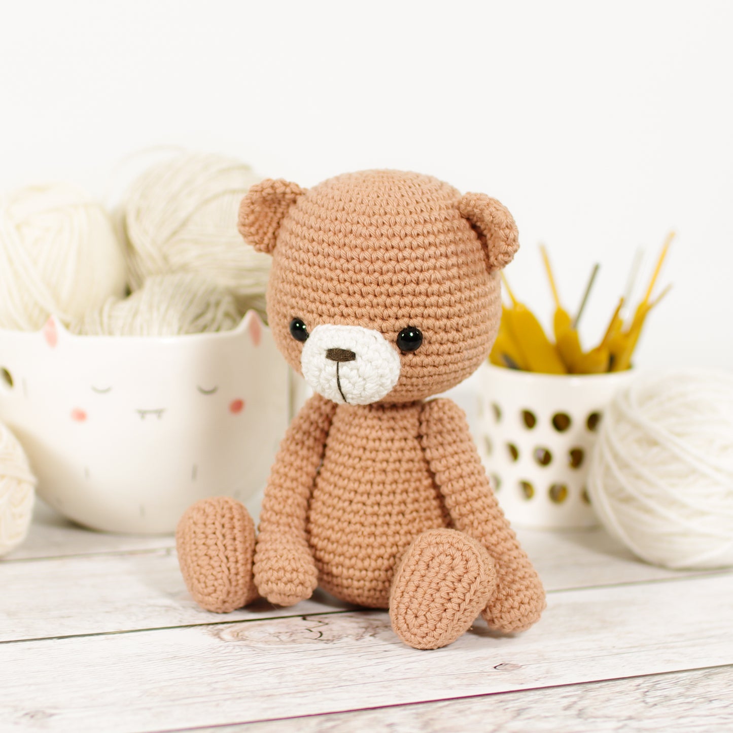 Crochet Pattern - Bernard the Teddy Bear