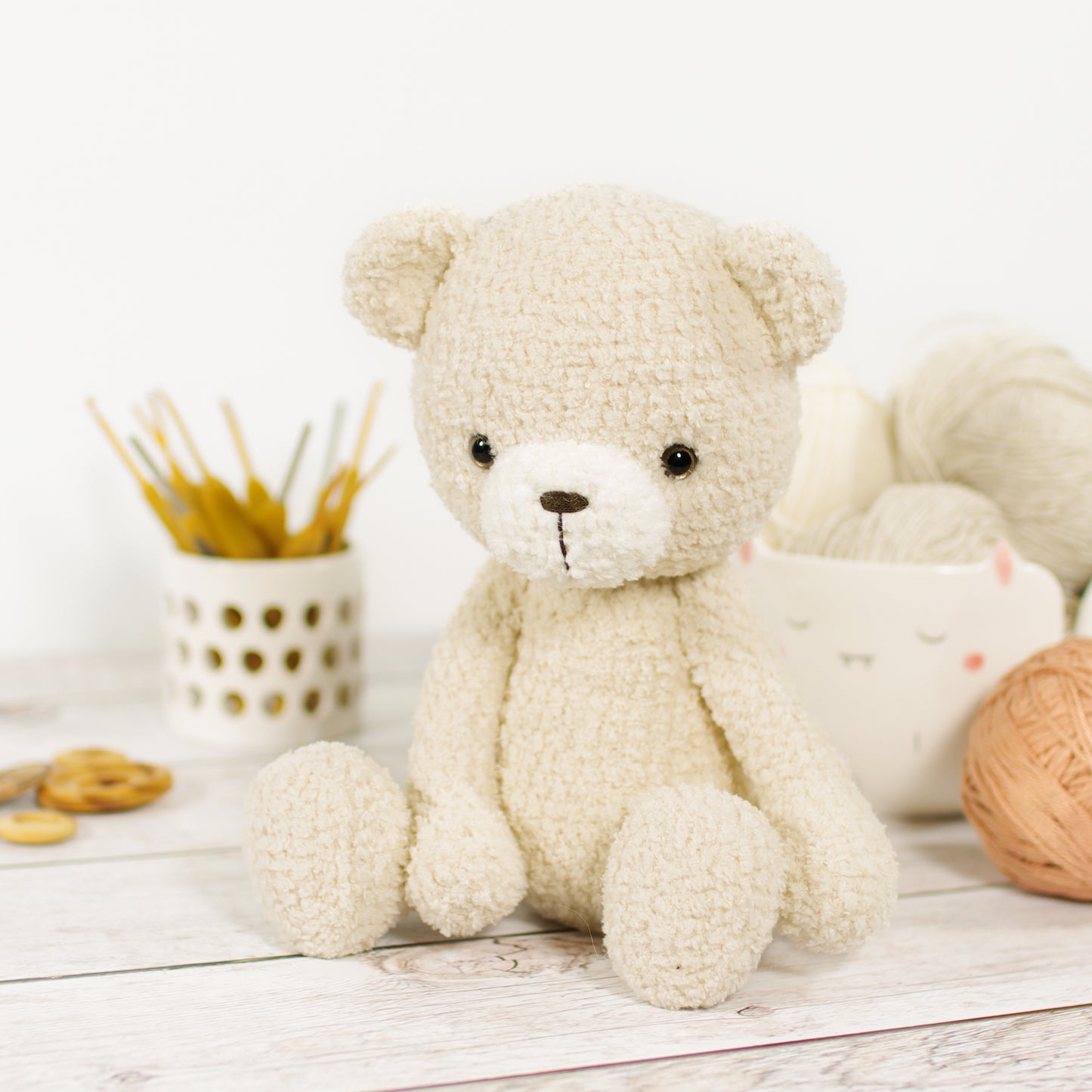 Crochet Pattern - Bernard the Teddy Bear