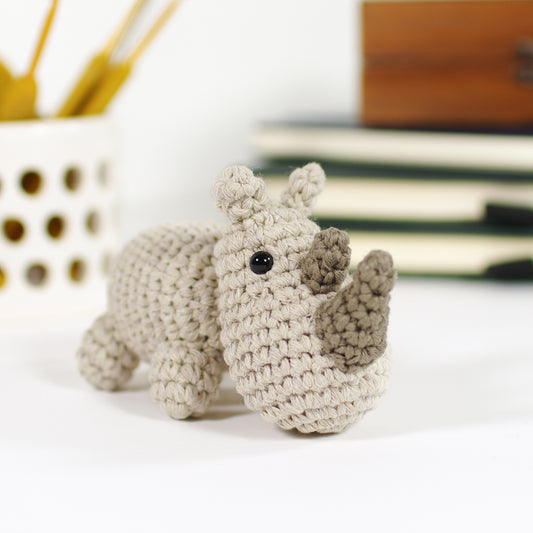 Crochet Pattern - Small Rhino