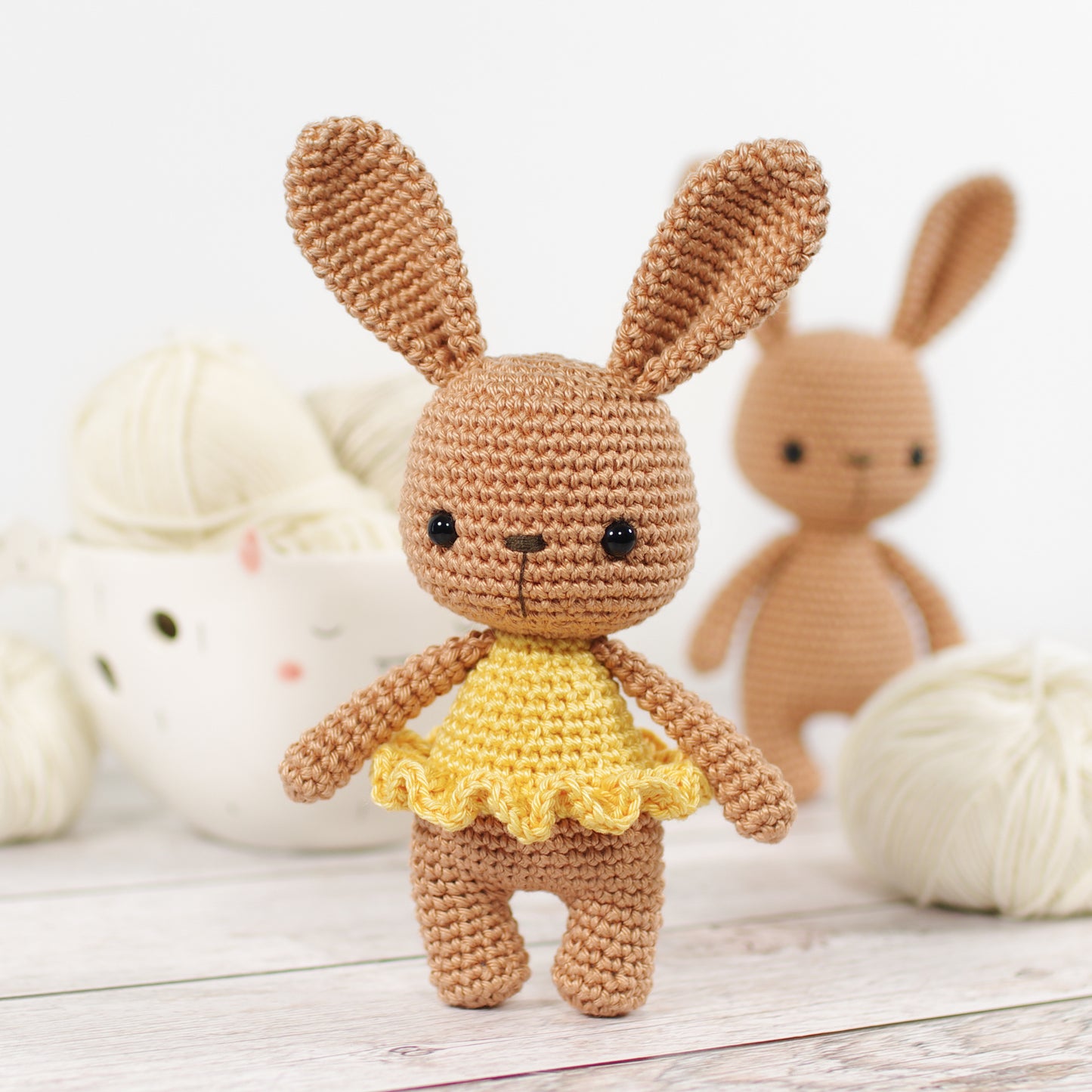 Crochet Pattern - Little Bunny Family
