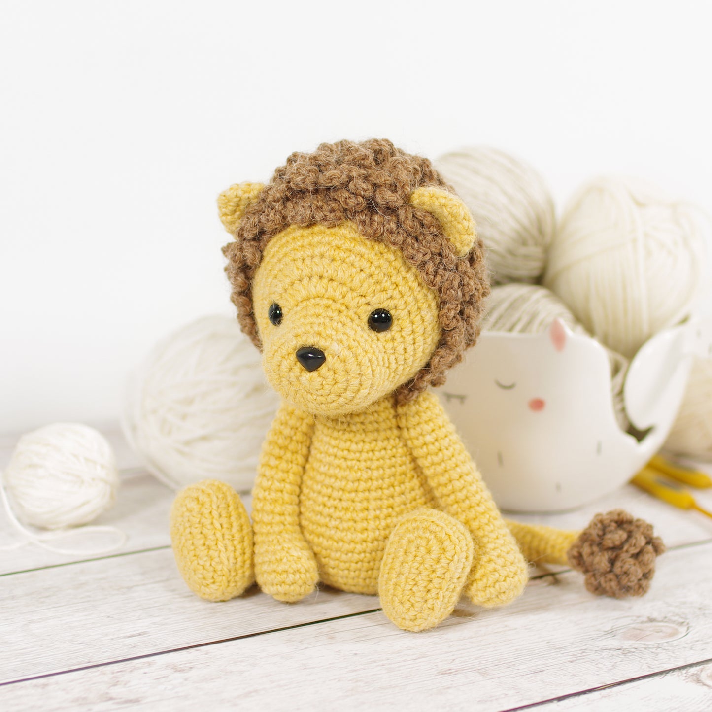 Crochet Pattern - Frederick and Benjamin the Lions