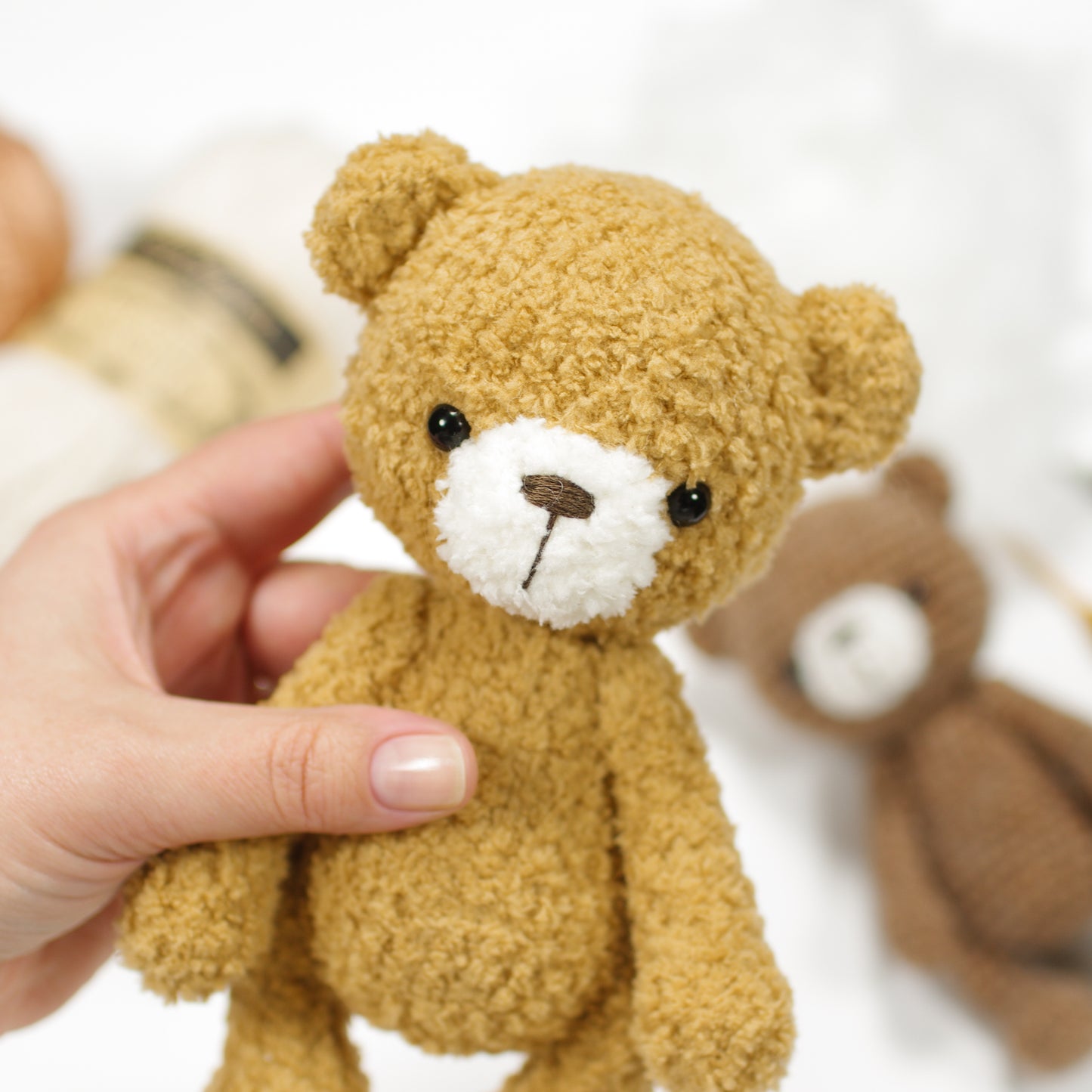 Crochet Pattern - Edward the Small Teddy Bear