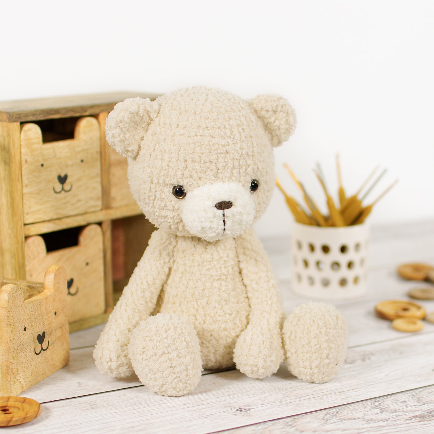 Crochet Pattern - Bernard the Teddy Bear