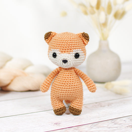 Crochet Pattern - Friendly Little Fox