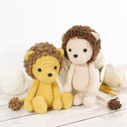 Crochet Pattern - Frederick and Benjamin the Lions