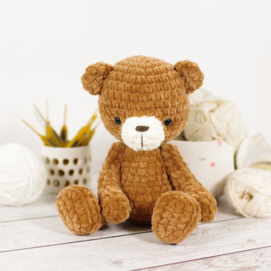 Crochet Pattern - Plush Teddy Bear