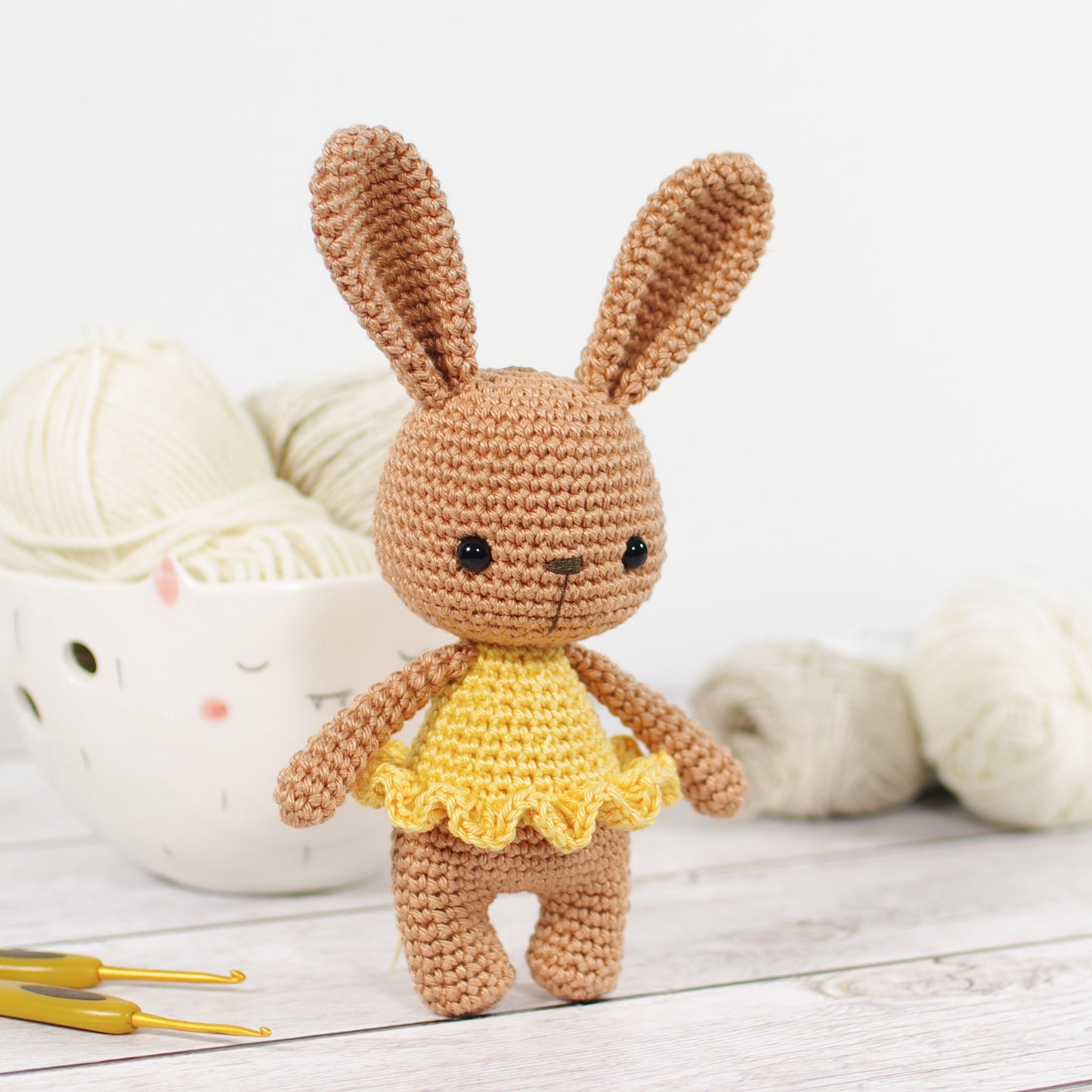 Crochet pattern - Little Ballerina Bunny