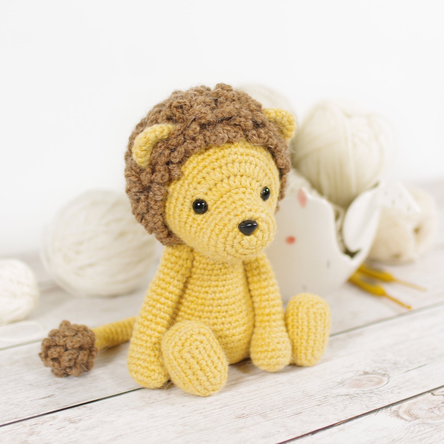 Crochet Pattern - Frederick and Benjamin the Lions