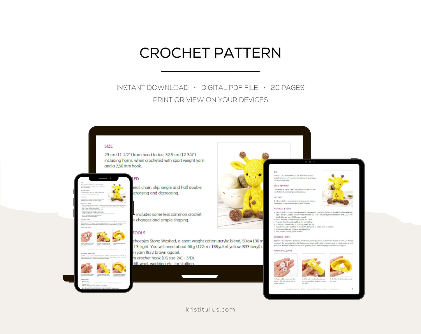 PATTERN: Giraffe