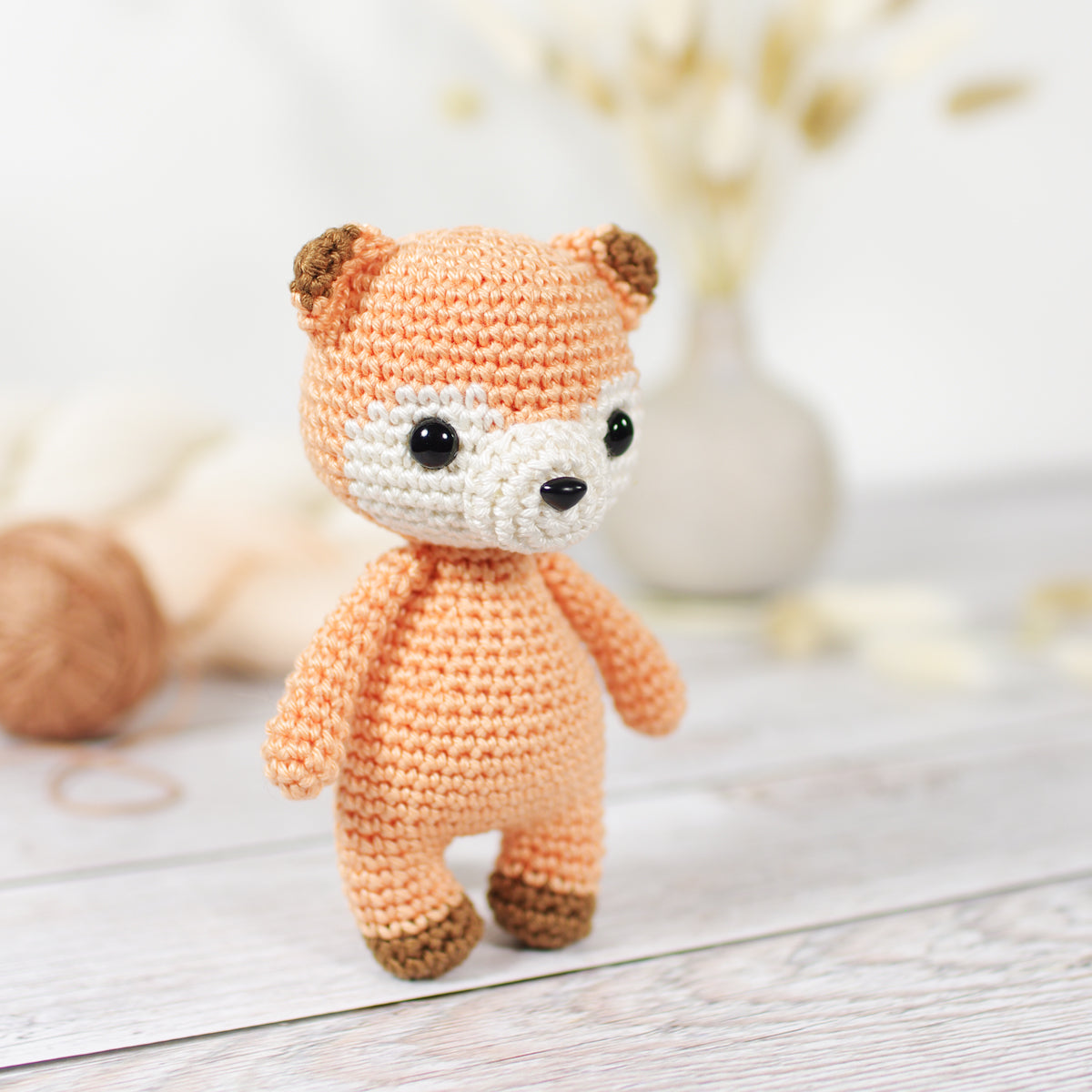 Crochet Pattern - Friendly Little Fox