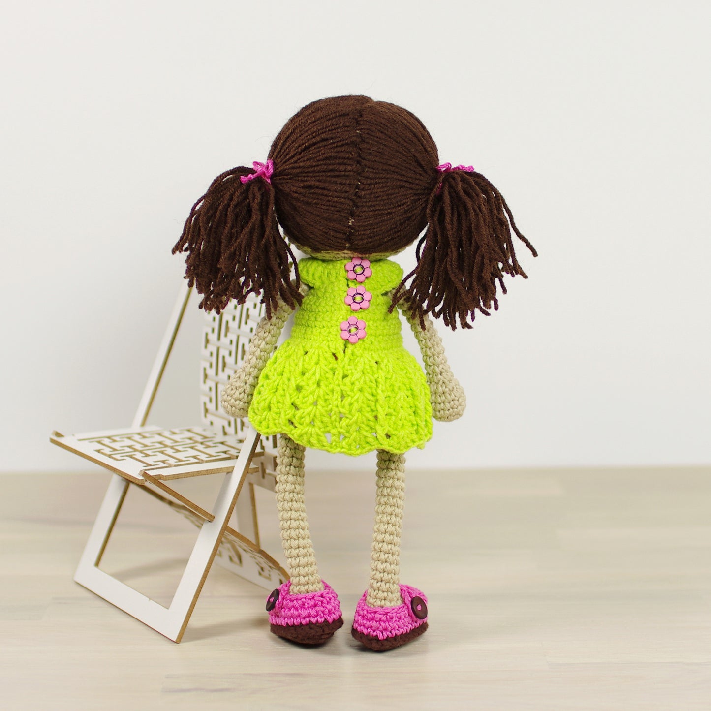 PATTERN: Doll with a Dress and Shoes