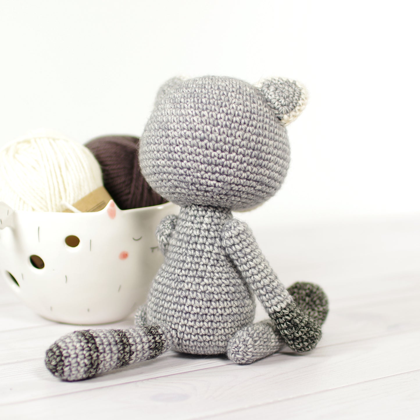 Crochet Pattern - Pebbles the Raccoon