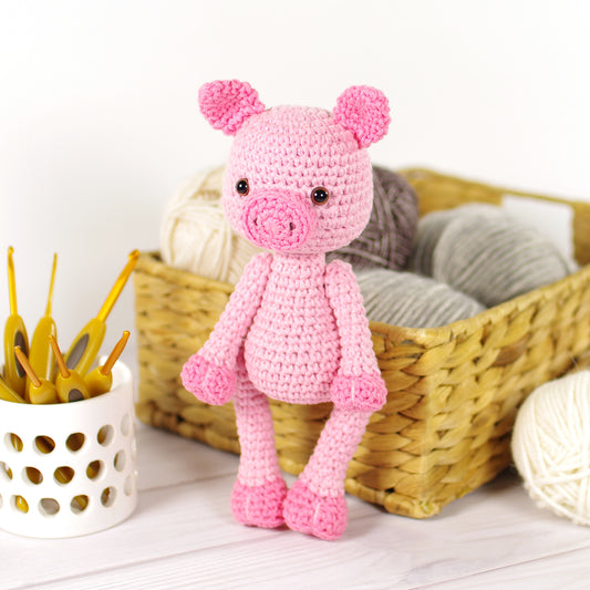 Crochet Pattern - Quincy the Small Piglet