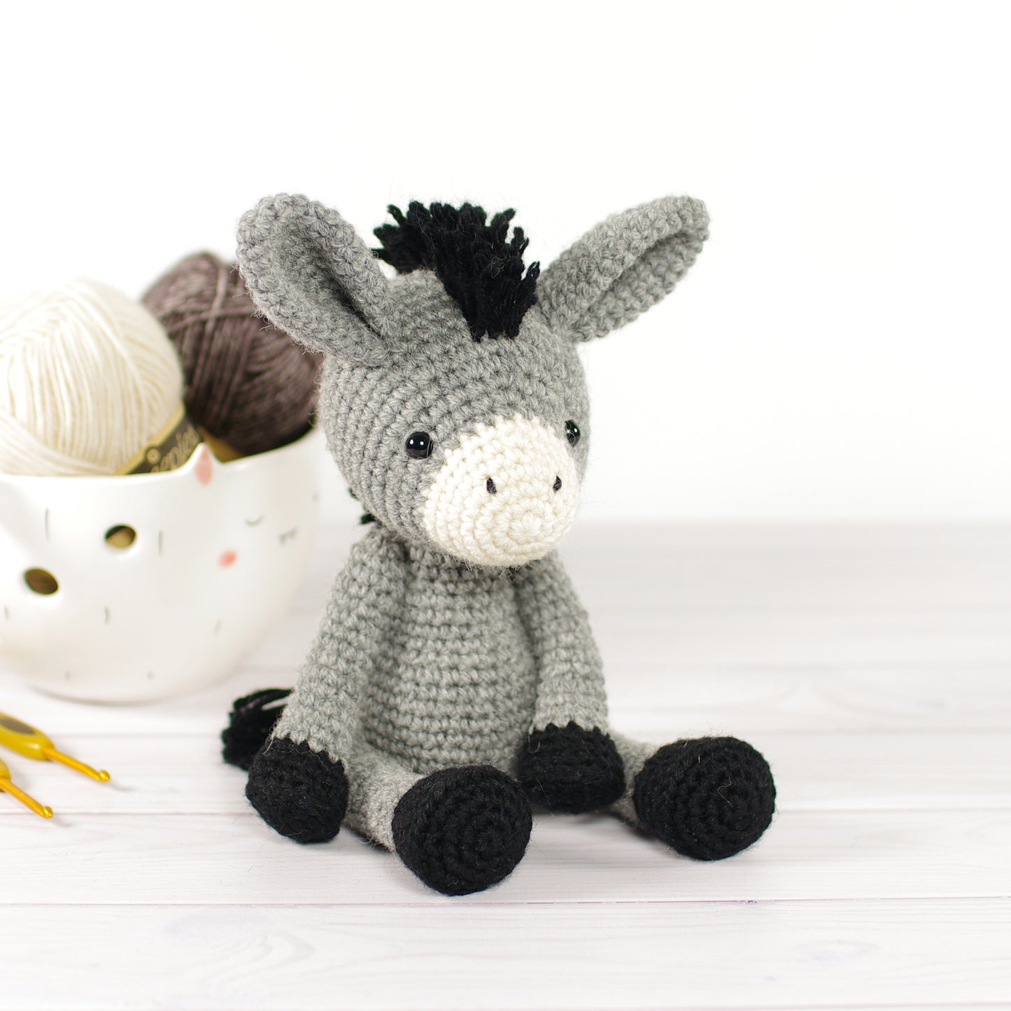 Amigurumi donkey pattern