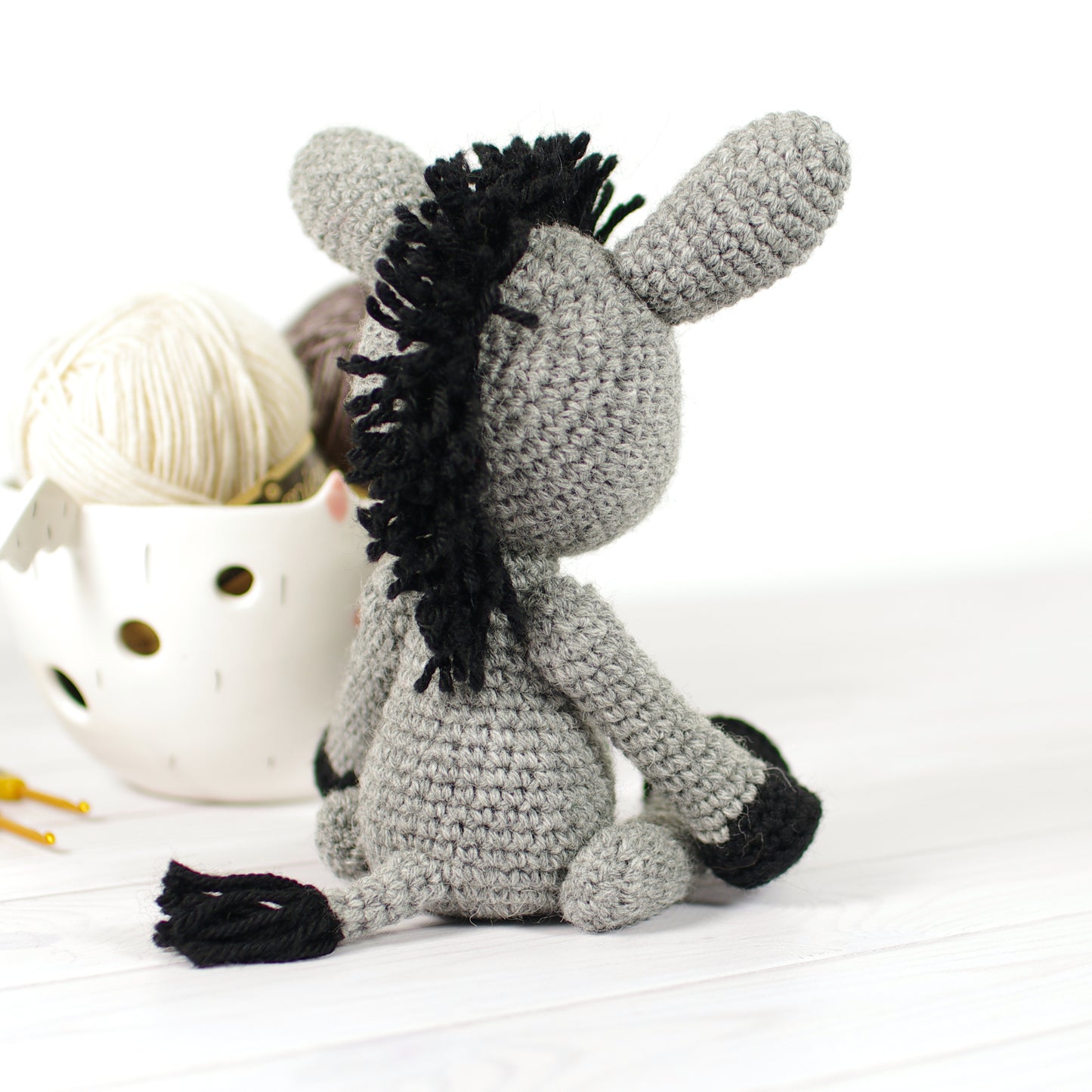 Crochet Pattern - Small Donkey