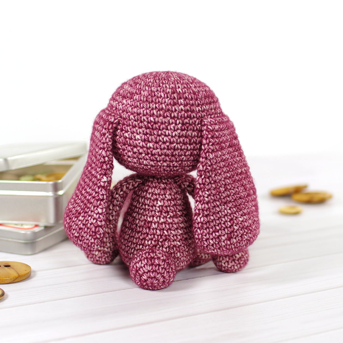 Crochet Pattern - Long-Legged Bunny