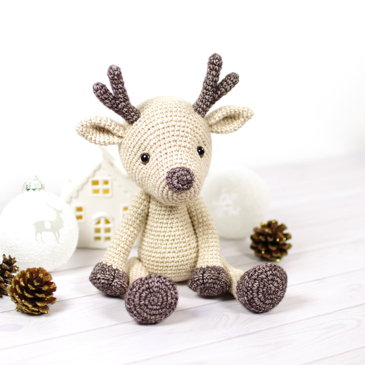 Crochet Pattern - Reindeer