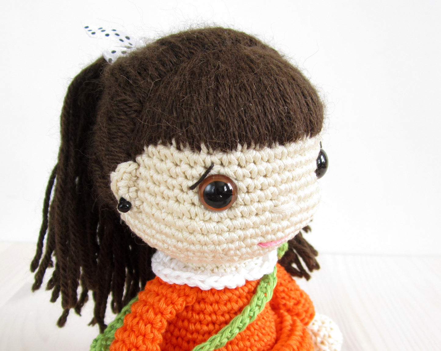 PATTERN: Doll in a Dress with a Messenger Bag