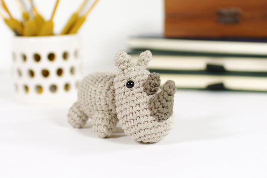 Free Crochet Pattern - Small Rhino