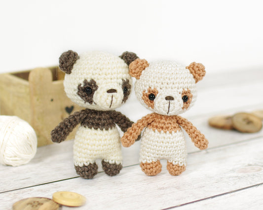 Free Crochet Pattern: Charlie the Tiny Panda Bear