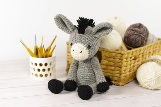 Free Crochet Pattern: Jackson the Small Donkey