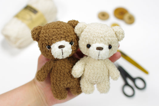 Free Pattern: Oliver the Tiny Teddy Bear