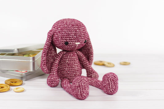 Free Crochet Pattern - Long-Legged Bunny