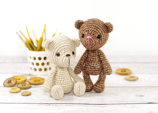New Version of the Small Teddy Bear Pattern