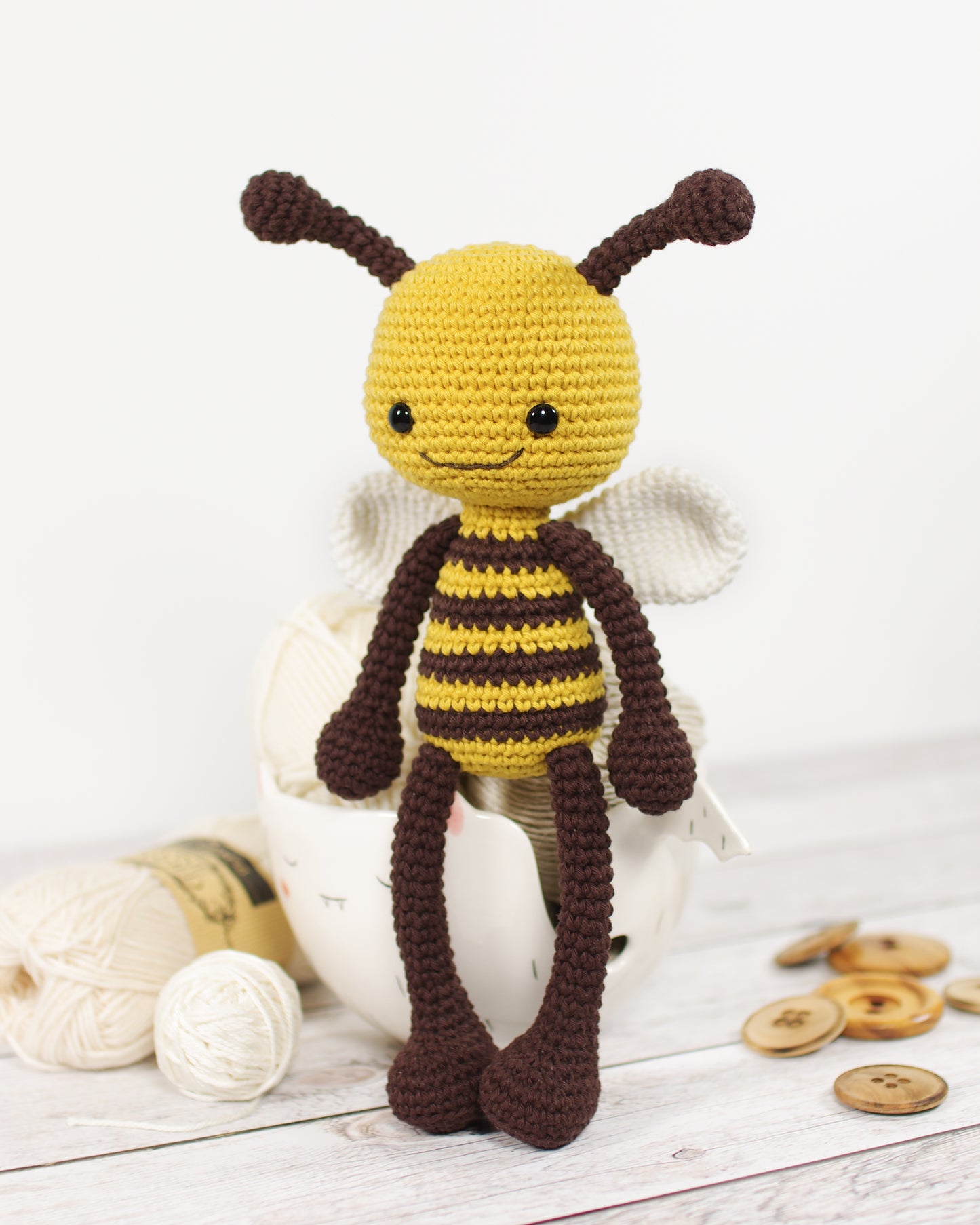 Crochet Pattern - Patrick the Bee