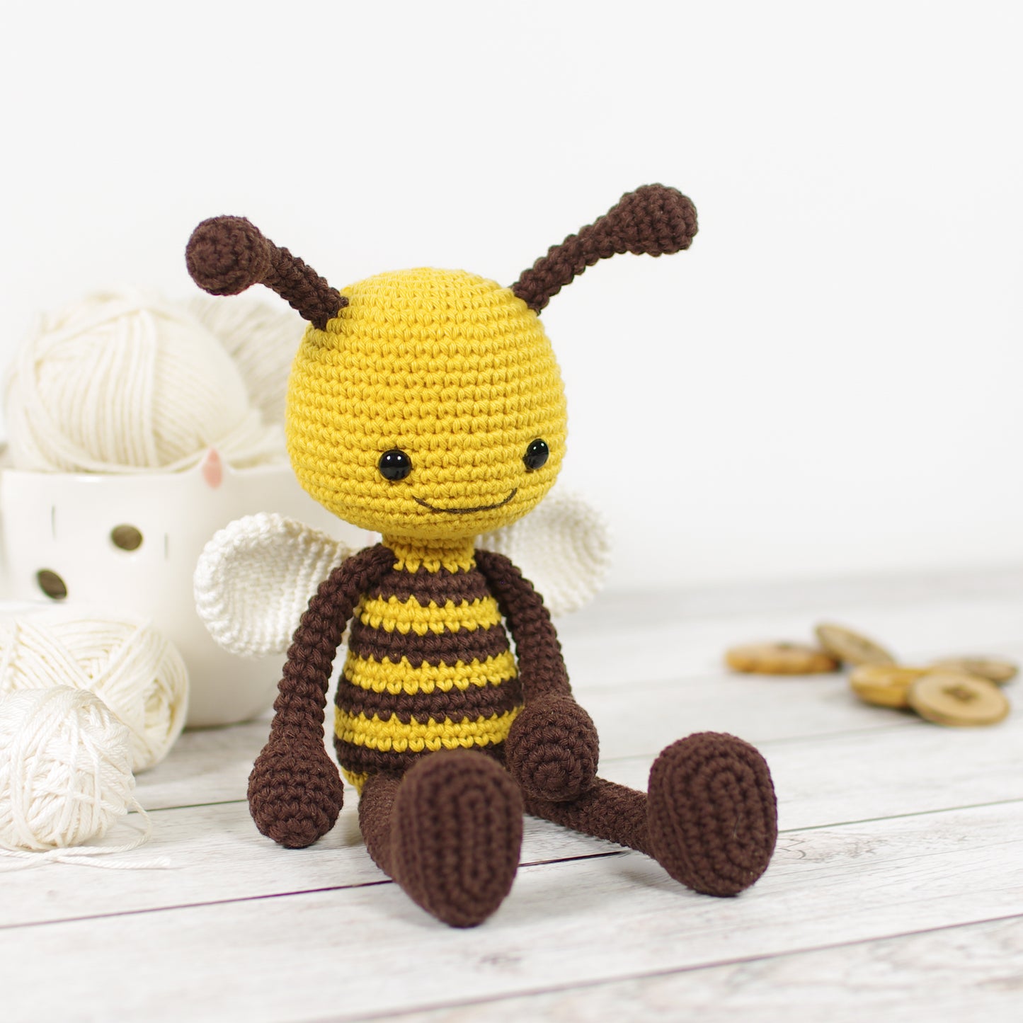 Crochet Pattern - Patrick the Bee