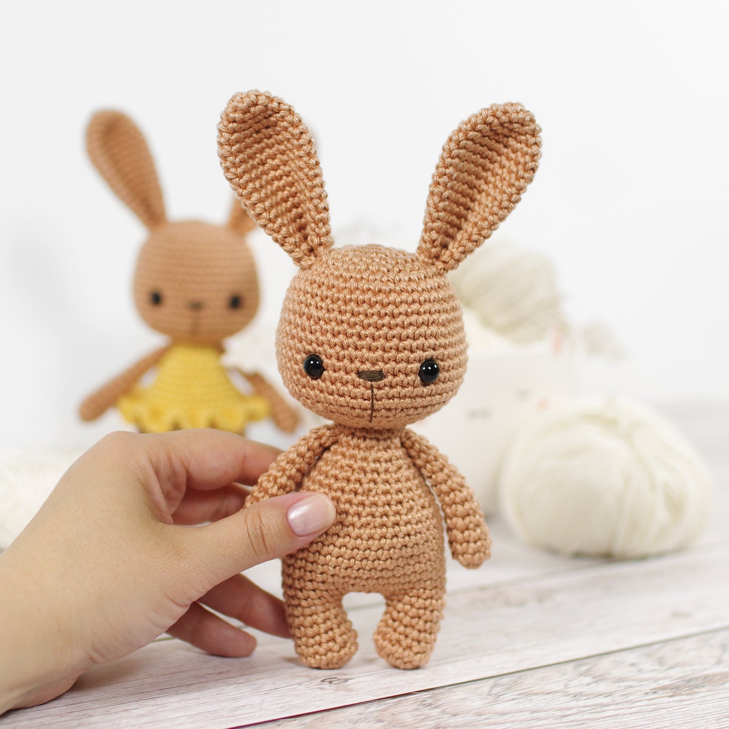 Crochet Pattern - Little Bunny Family