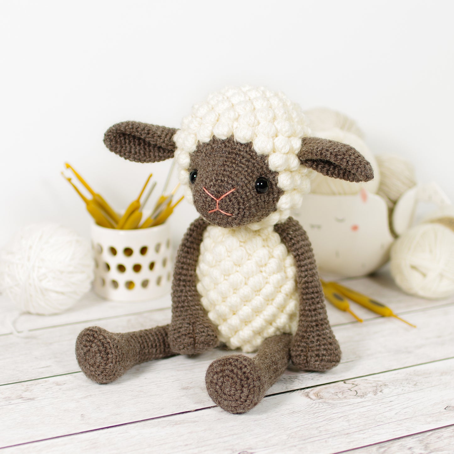 Crochet Pattern - Bobble Sheep