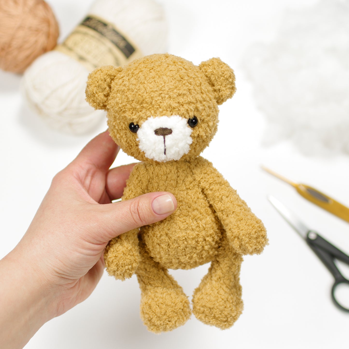 Crochet Pattern - Teddy Bear Family