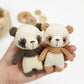 Crochet Pattern - Charlie the Tiny Panda Bear