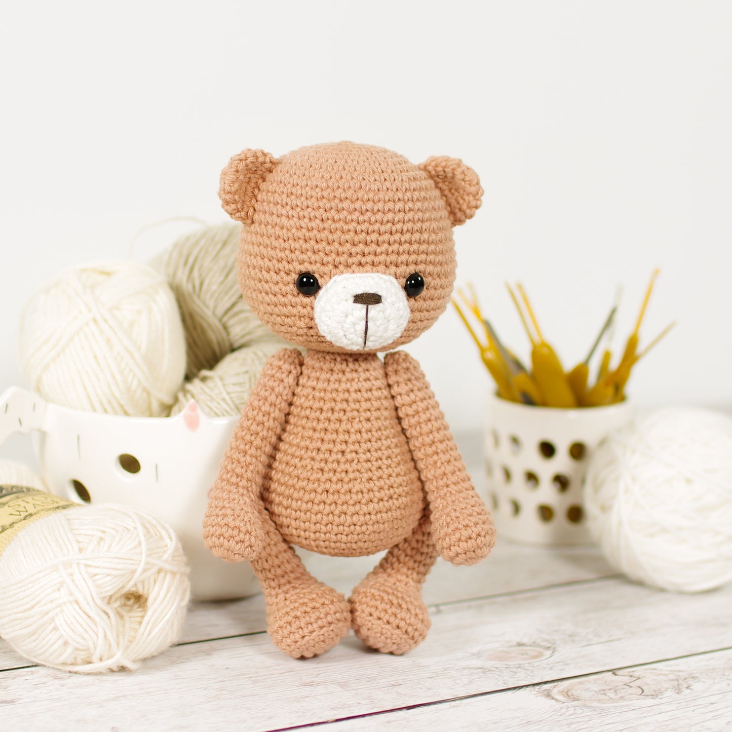 Crochet Pattern - Bernard the Teddy Bear