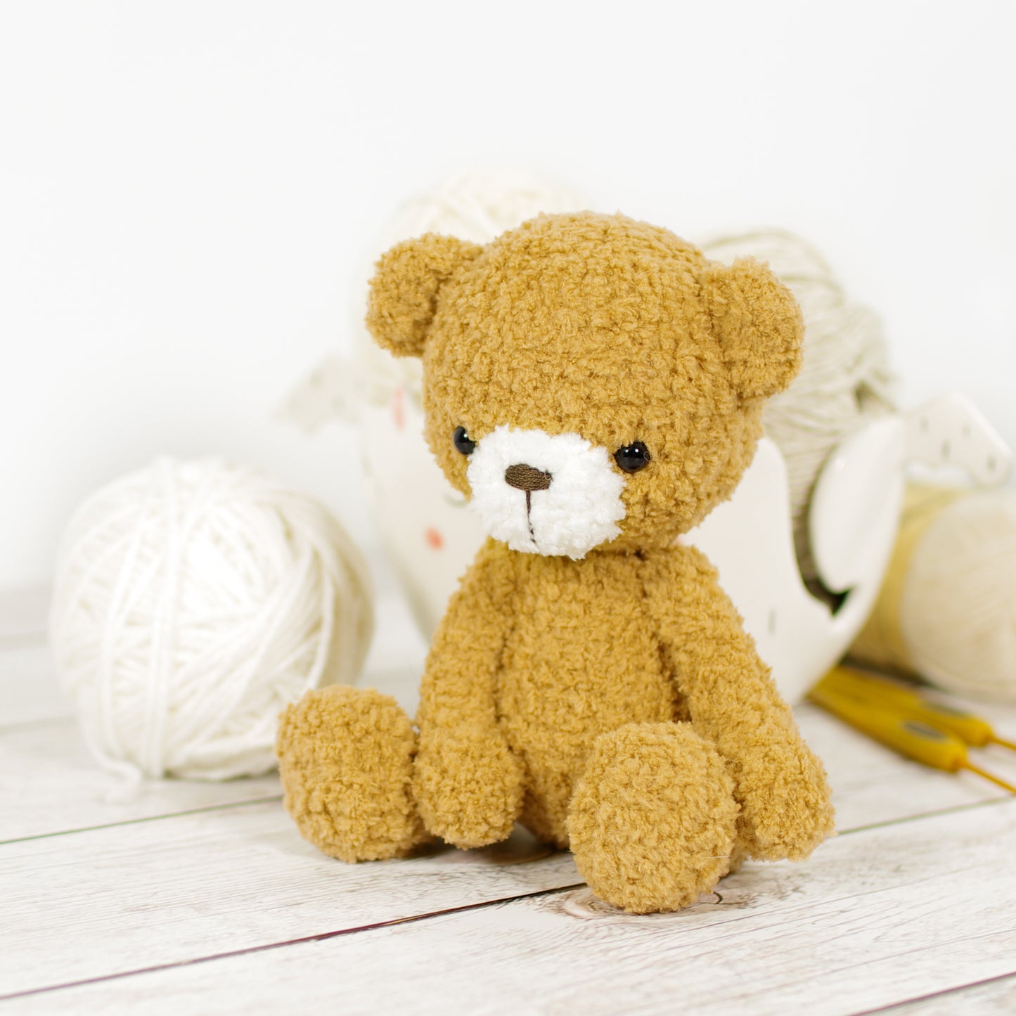 Crochet Pattern - Teddy Bear Family