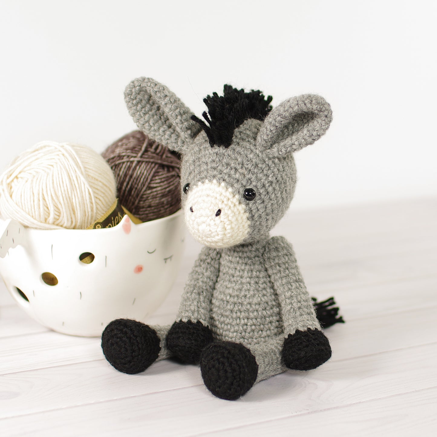 Crochet Pattern - Jackson the Small Donkey