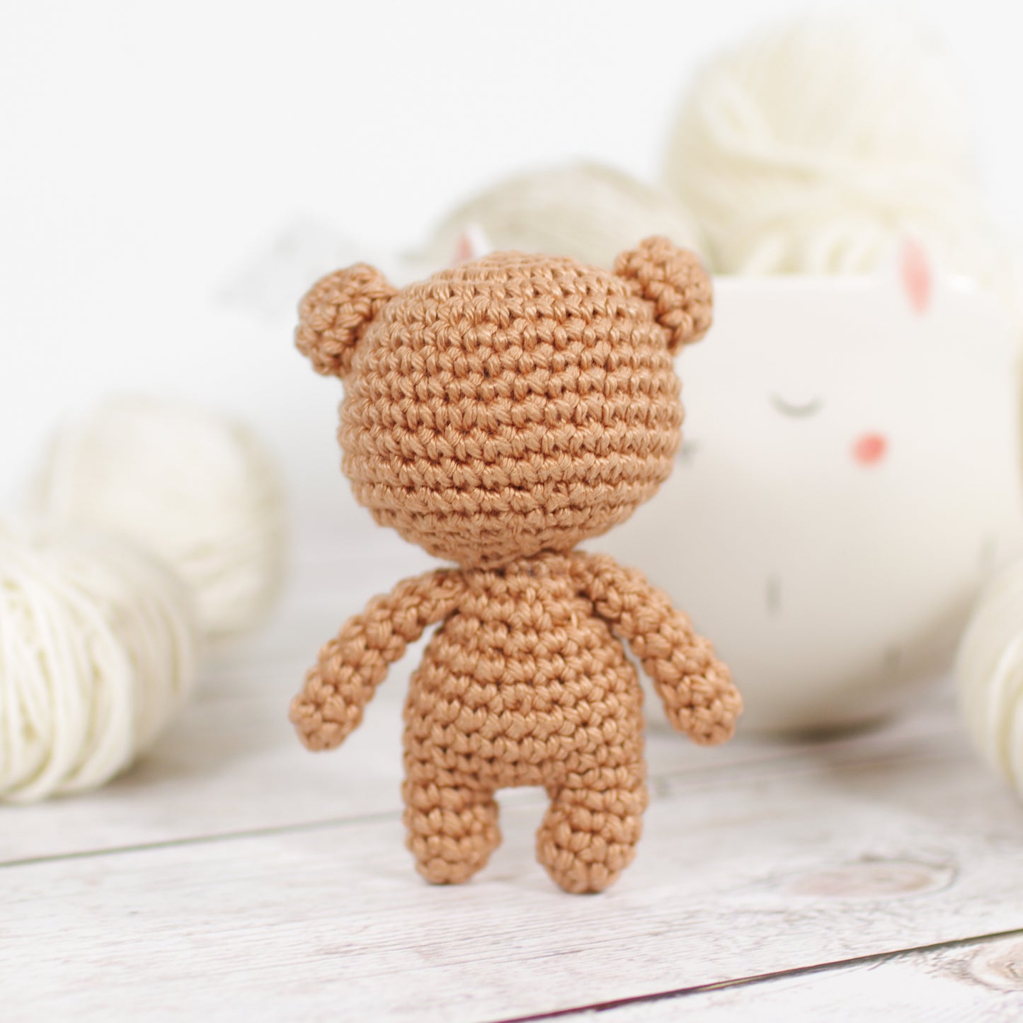 Crochet Pattern - Oliver the Tiny Teddy Bear