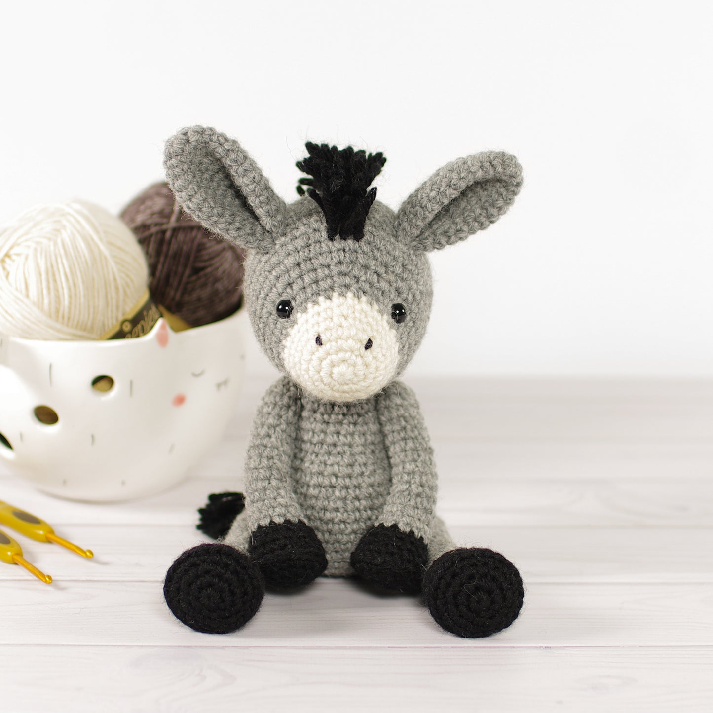Crochet Pattern - Jackson the Small Donkey