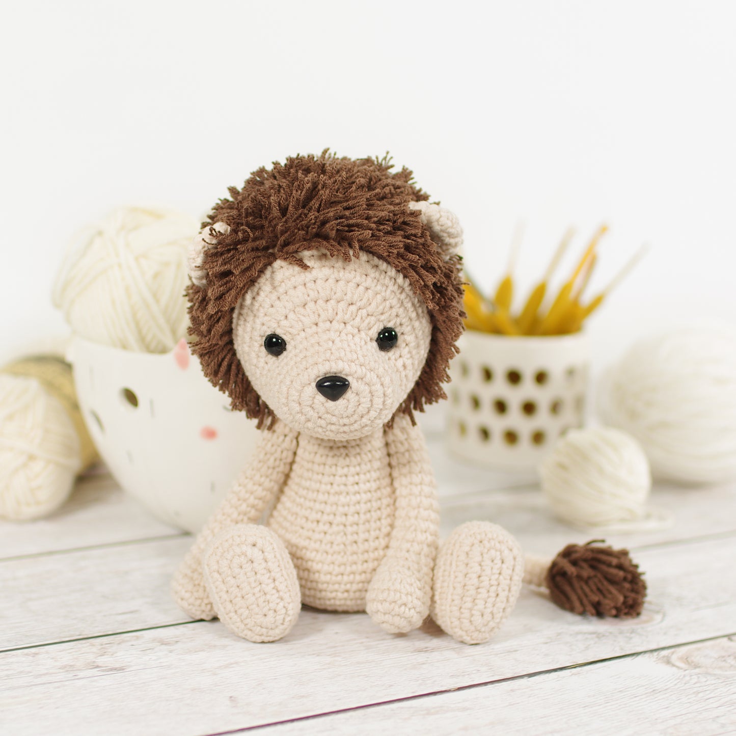Crochet Pattern - Frederick and Benjamin the Lions