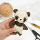 Crochet Pattern - Charlie the Tiny Panda Bear