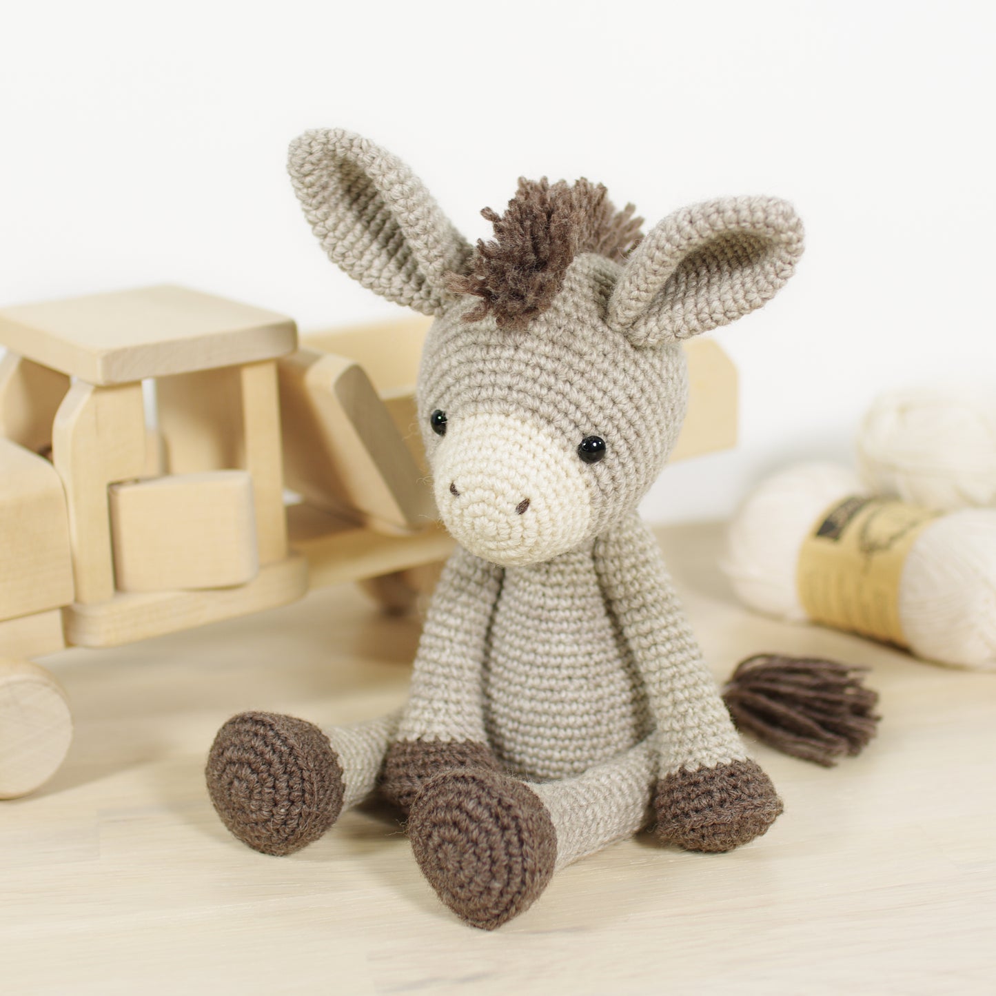 Crochet Pattern - Barney the Donkey
